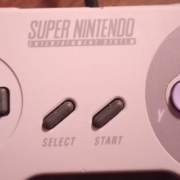 Nintendo SNES OEM Controller {Cleaned and Working} (Used) - Picture 6 of 13